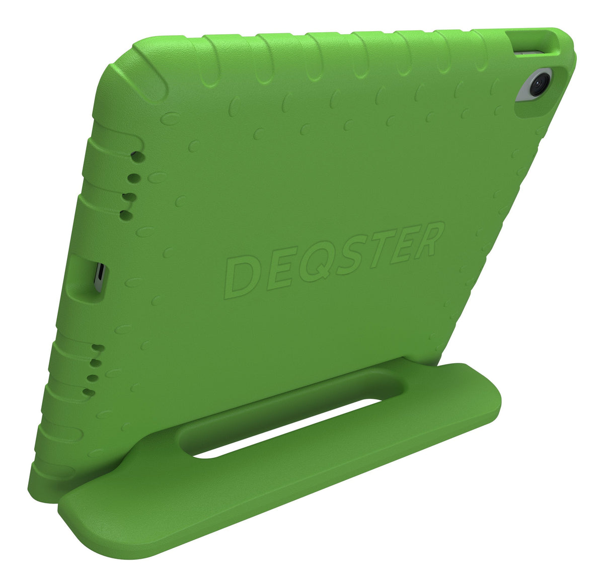 Deqster Kids Case Funda Para Tablet & Cristal Protector F. Ipad 10. 11.Gen Kindersicher & Robust, Integrierte Stylus-Soporte, 9h Display Protección Vidrio, Verde