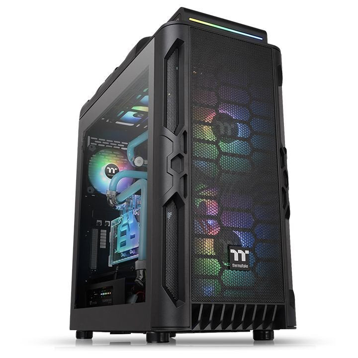 Caja Pc Thermaltake Torre Atx Level 20 Rs Argb Negro 2xven 200mm Y 1xven120mm Inclu/2xcristal Templado Ca-1p8-00m1wn-00