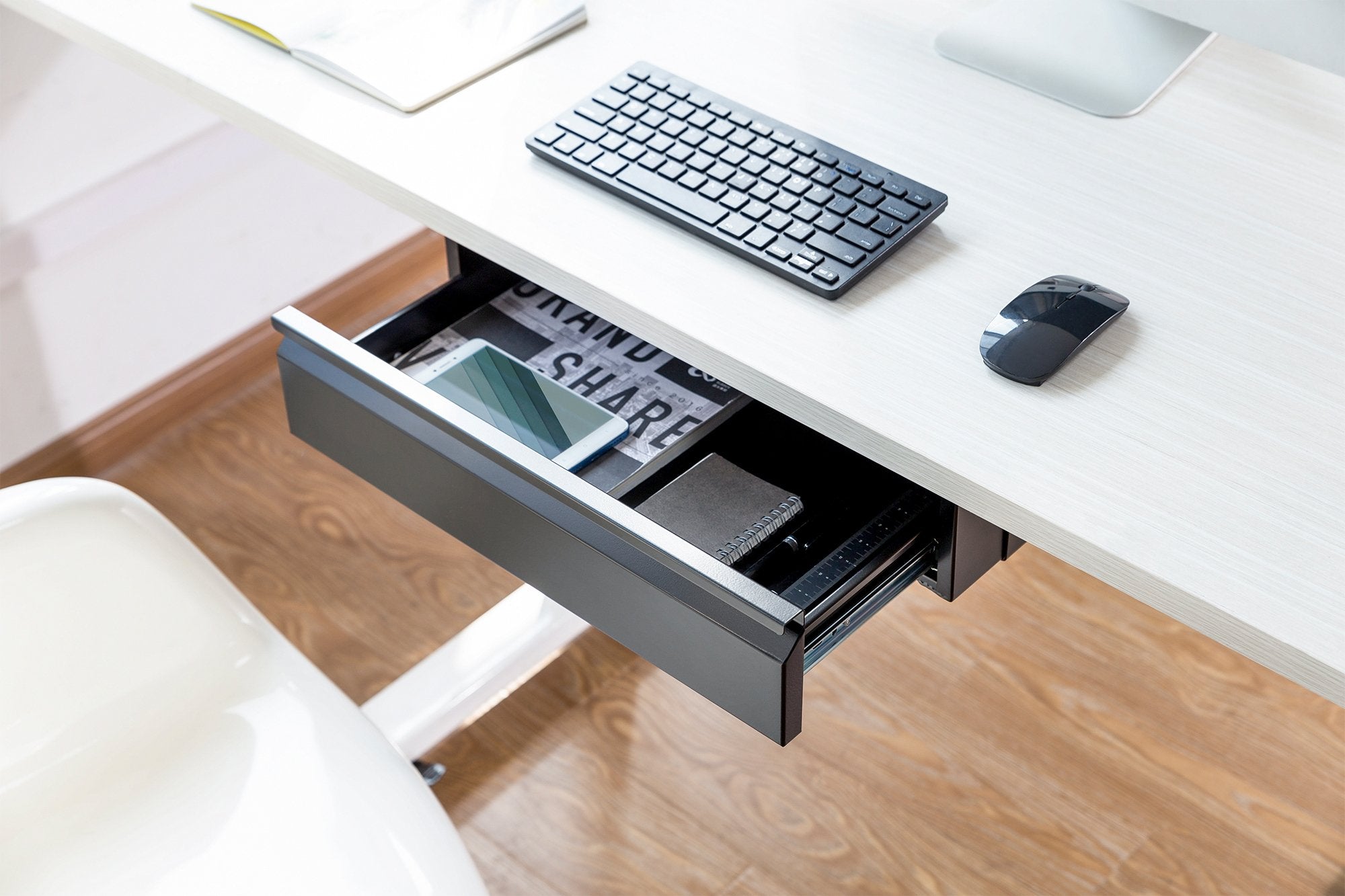 EAN 4016032481911 - Digitus DA-90443 organizador para cajón de escritorio Acero Negro imagen 3