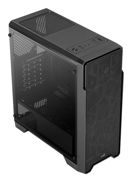 Caja Pc Aerocool Midi Ore Saturn Frgb Black Microatx/Atx/Miniitx Frgb-G-Bk-V1 3xf
