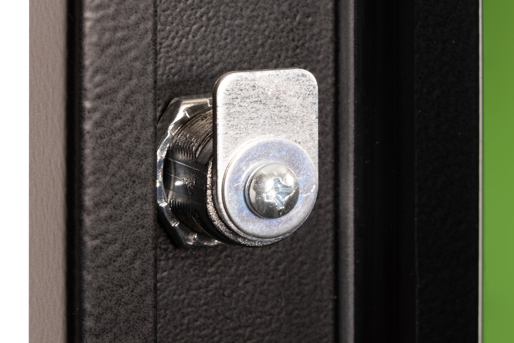 Puerta Frontal De Cristal Para Armarios Murales Unique De 19" Y 20u Color Negro (Ral 9005)