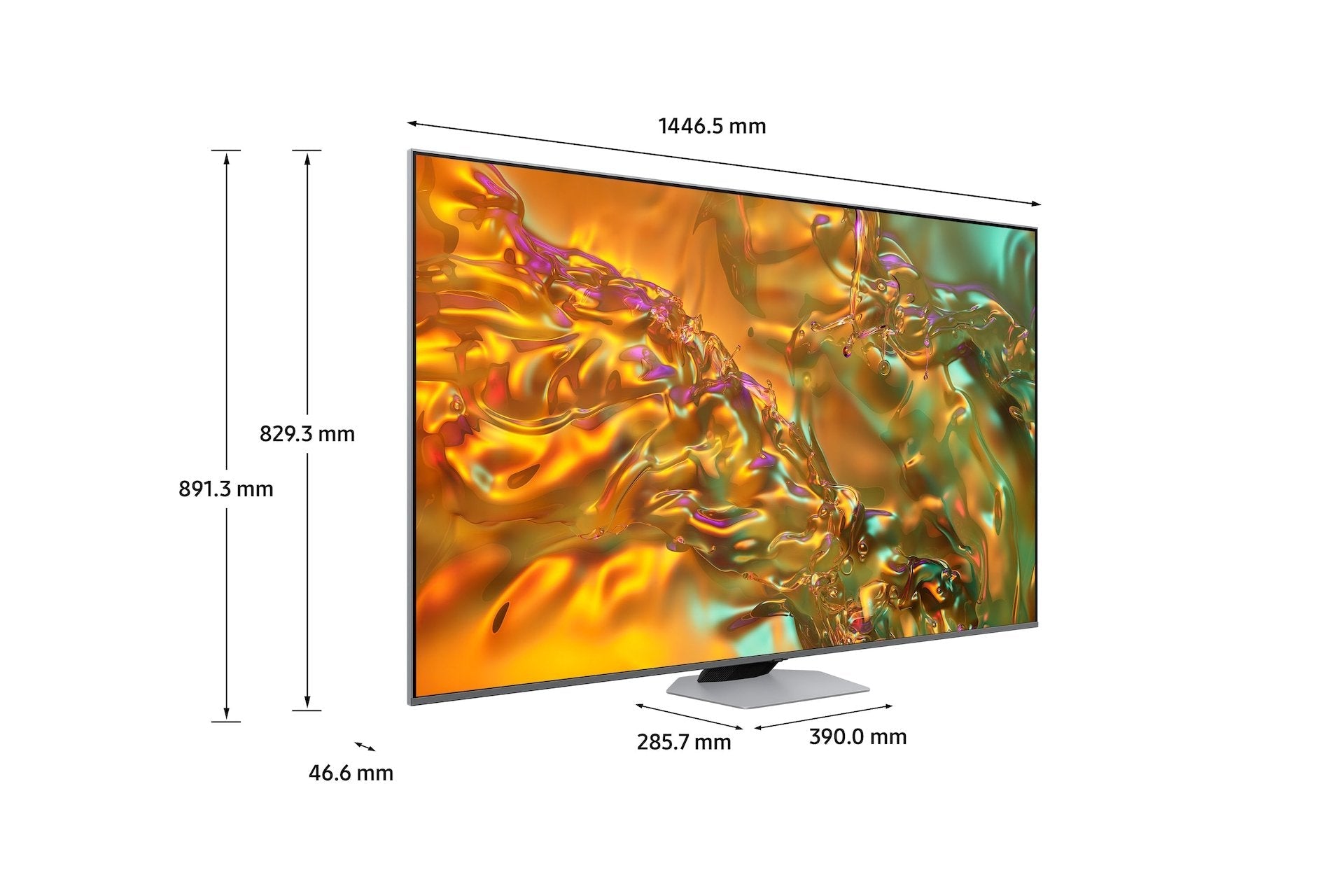 Televisor Samsung Qled Q80d Tq65q80dat 65' Ultra Hd 4k Smart Tv Wifi