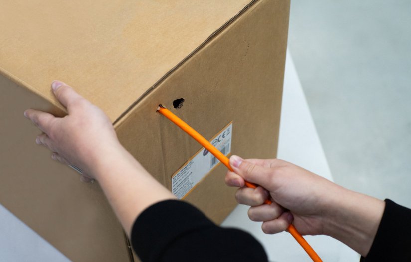 Verlegecable Basepro S/Ftp Cat. 7 Naranja 305m