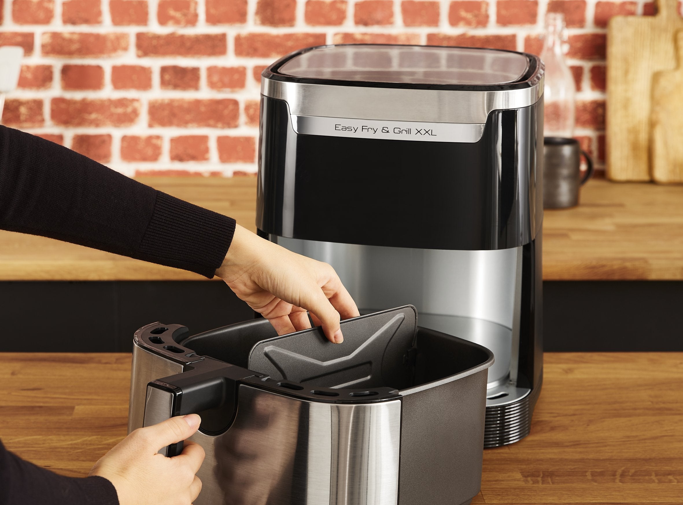 Freidora De Aire Tefal Airfryer Ey801d Easy Fry & Grill Xxl (Ey801d15)