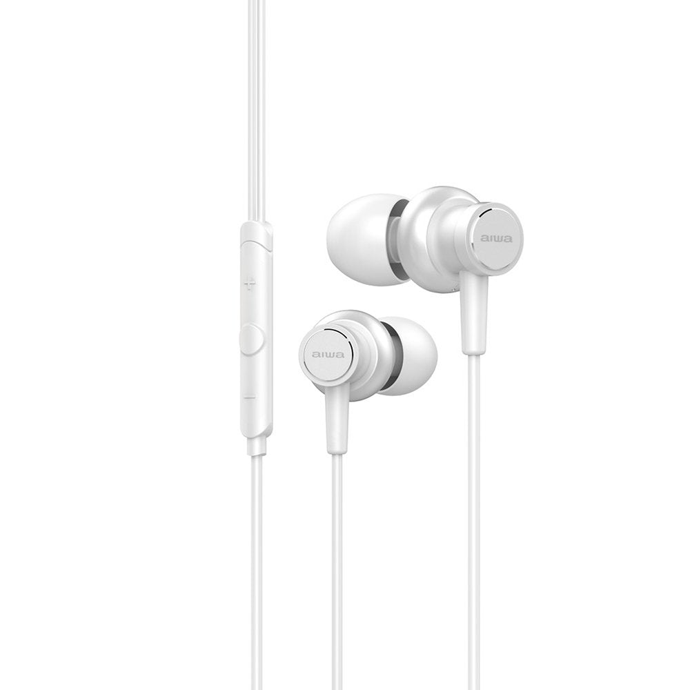 EAN 8435256896664 - Aiwa ESTM-500WT auricular y casco Auriculares Alámbrico Dentro de oído Música Blanco imagen 1