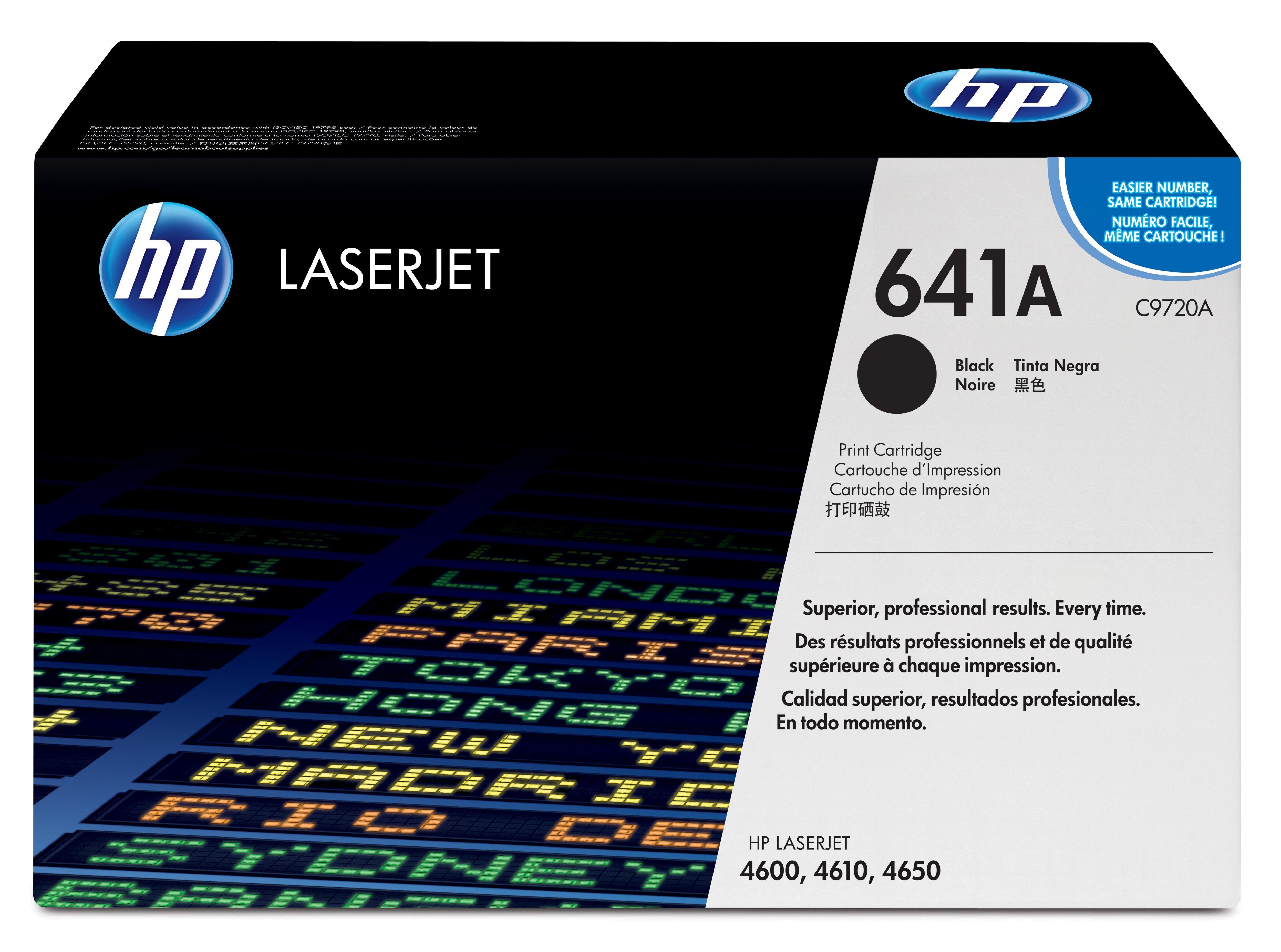 EAN 0088698394755 - HP 641A Black Original LaserJet Toner Cartridge cartucho de tóner 1 pieza(s) Negro imagen 1