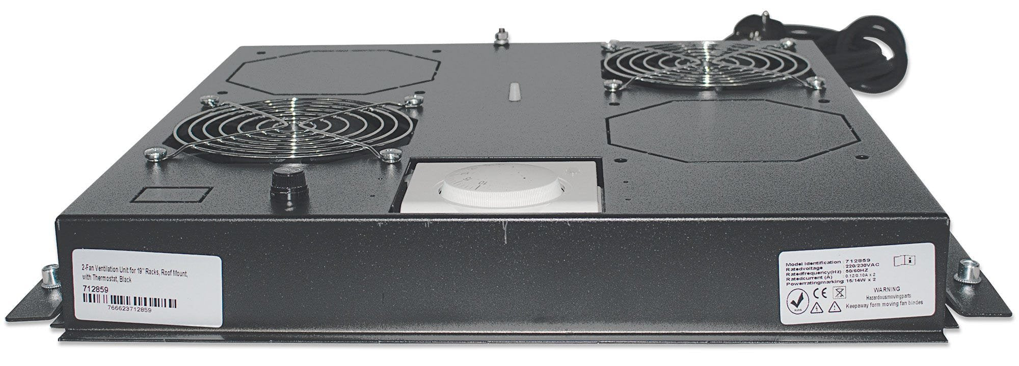 Ventilación De Techo Intellinet Para Armarios 2 Ventiladores