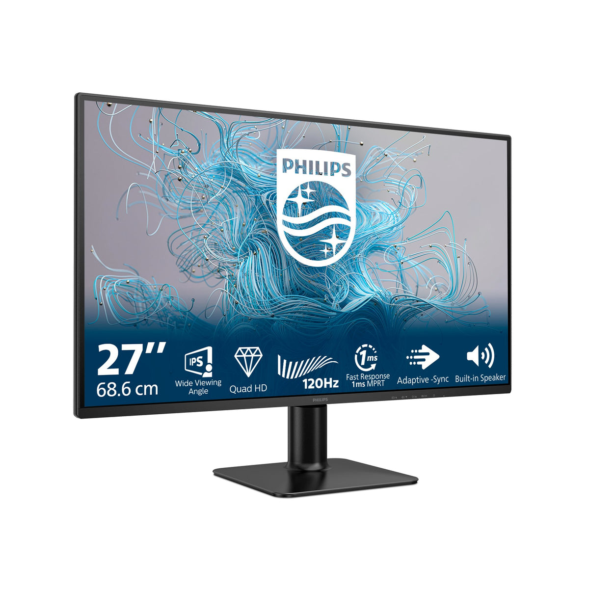 EAN 8721038004472 - Philips 2000 series 27E2N2500/00 pantalla para PC 68,6 cm (27") 2560 x 1440 Pixeles Quad HD LCD Negro imagen 3