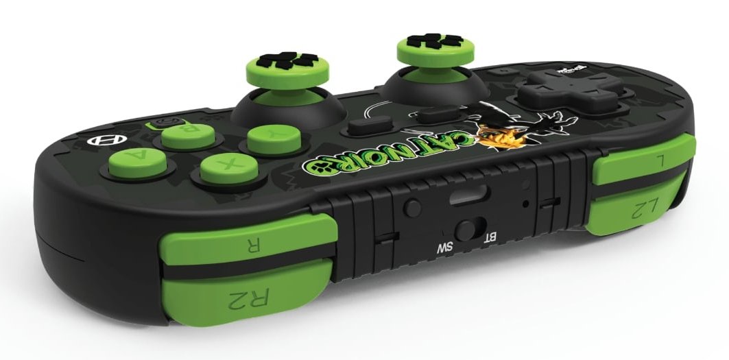 EAN 0810007714431 - Hyperkin M01328-MTCN mando y volante Negro, Verde Bluetooth Gamepad Android, MAC, Nintendo Switch, Ninten imagen 2