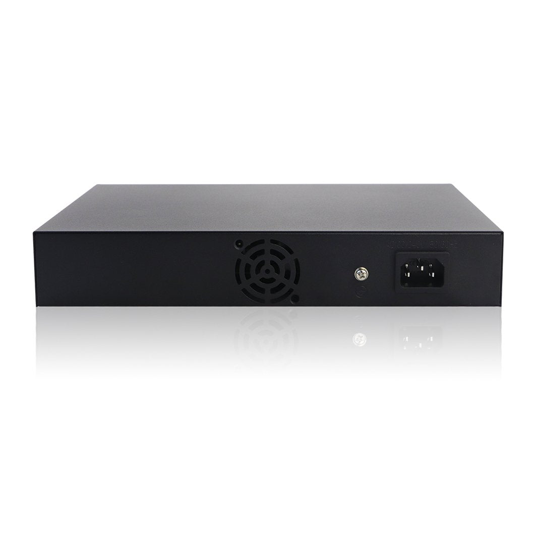 Switch Level One Gestionable L2 8p 10/100/1000 + 2p Gigabit Combo