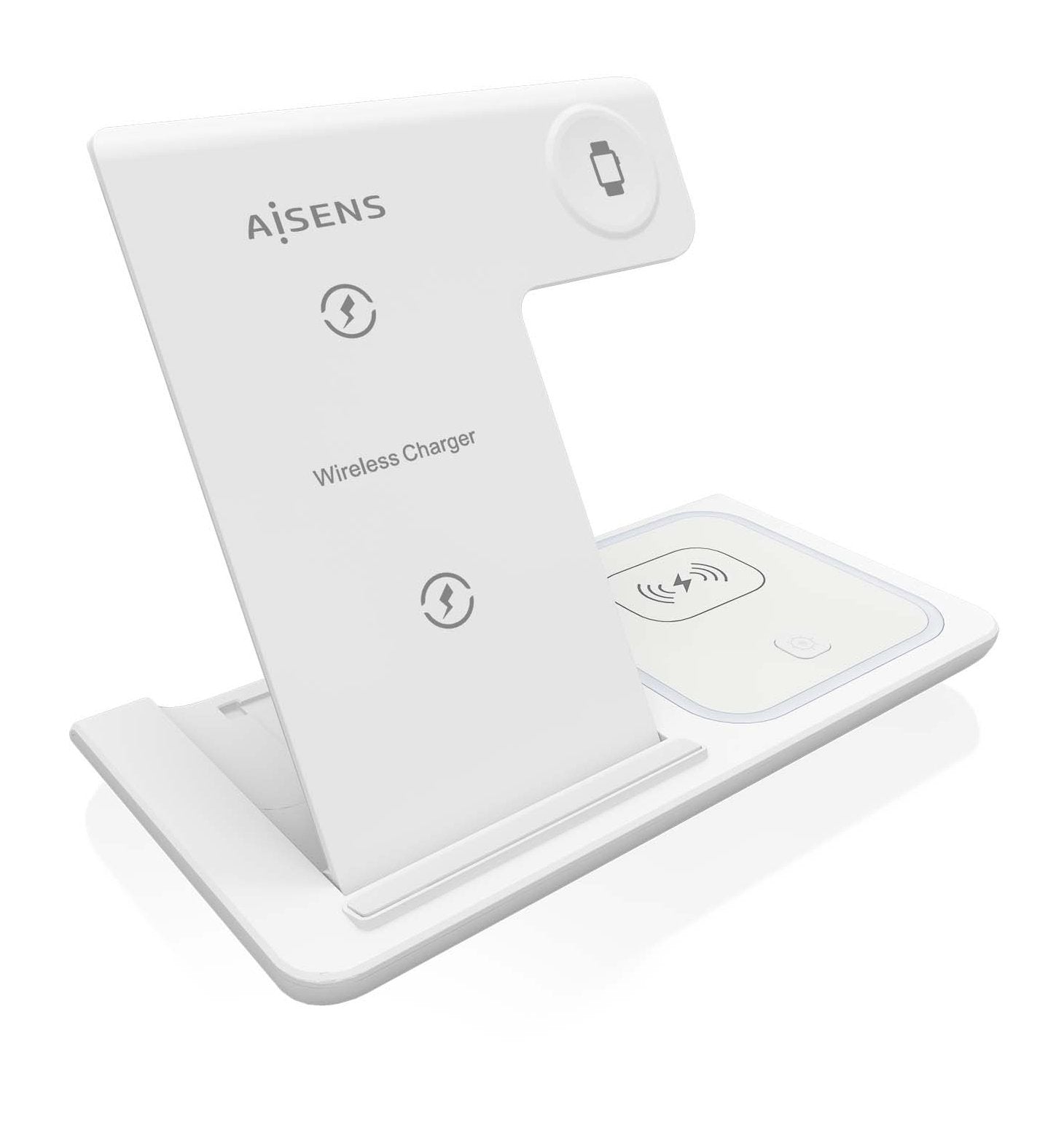 EAN 8435739901694 - AISENS ASCH-15W3WC044-W cargador de dispositivo móvil Auriculares, Teléfono móvil, Smartphone, Reloj inte imagen 1