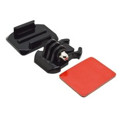 Accesorio Soporte Adhesivo Curvo 3m Para Casco Phoenix Para Fijar Camaras Sport & Gopro Hero 4/3+/3/2/1 De Color Negro Helmet Curved Surface & Mount