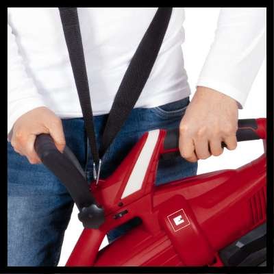 Soplador Aspirador De Hojas Inalámbrico Einhell Ge-Cl 36 Li E-Solo, 36volt (2x18v) (Rojo/Negro, Sin Batería Ni Cargador)