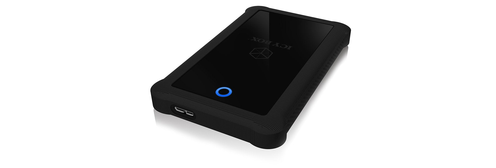 Icy Box Ib-233u3-B 2.5" Carcasa De Disco Duro/Ssd Negro