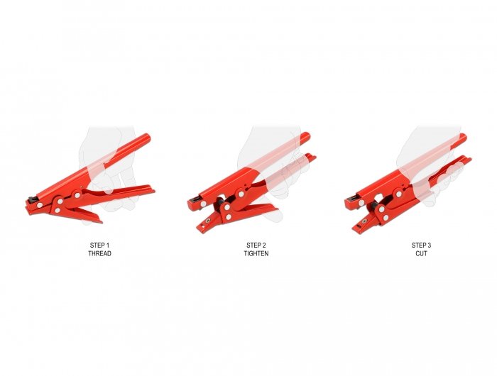EAN 4043619186402 - DeLOCK 18640 presilla Bridas adherentes para cables Metal, Plástico Multicolor imagen 4
