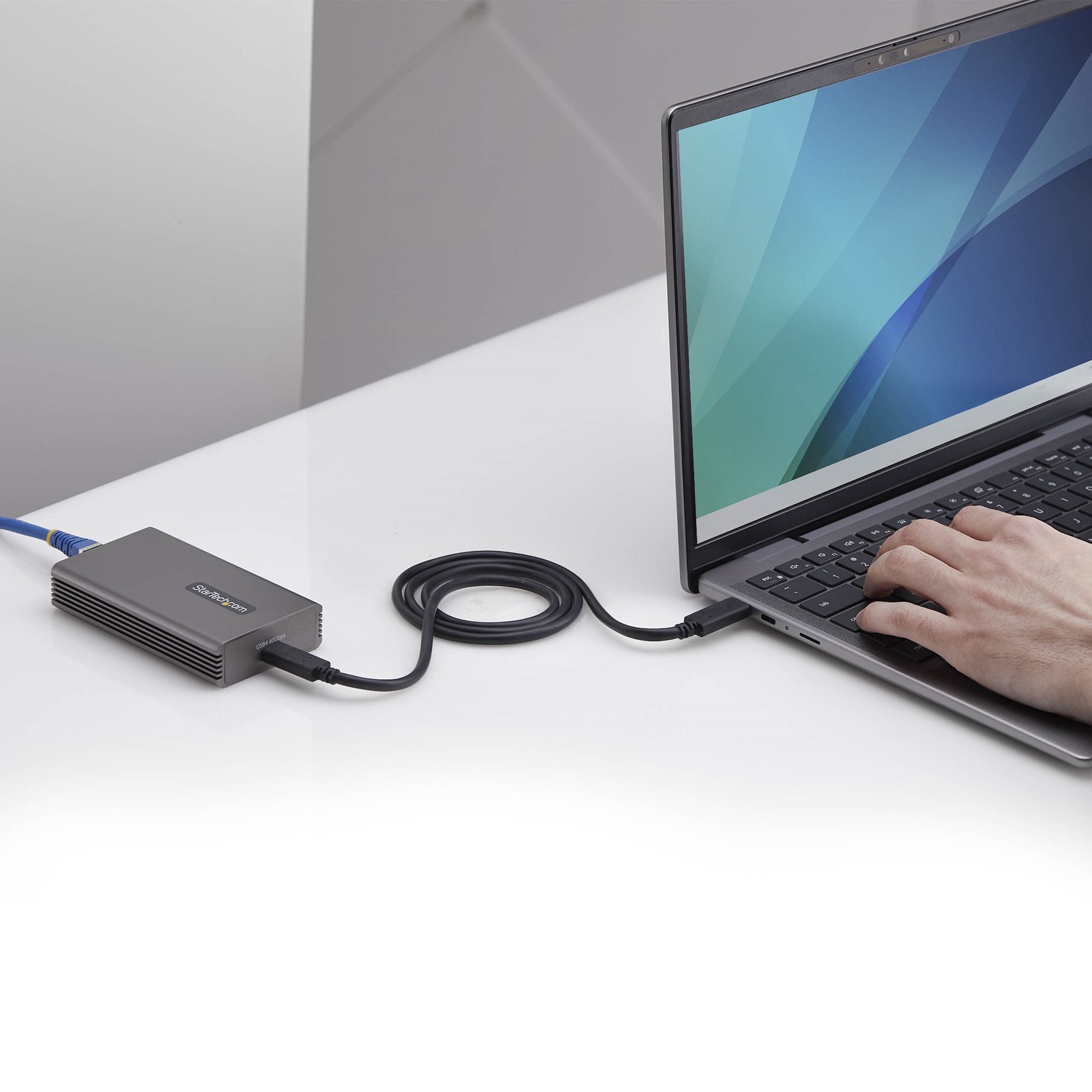 Startech Adaptador De Red Usb4 / Thunderbolt 5 1/2.5/5/10gbase-T X 1 Gris Conforme A La Taa