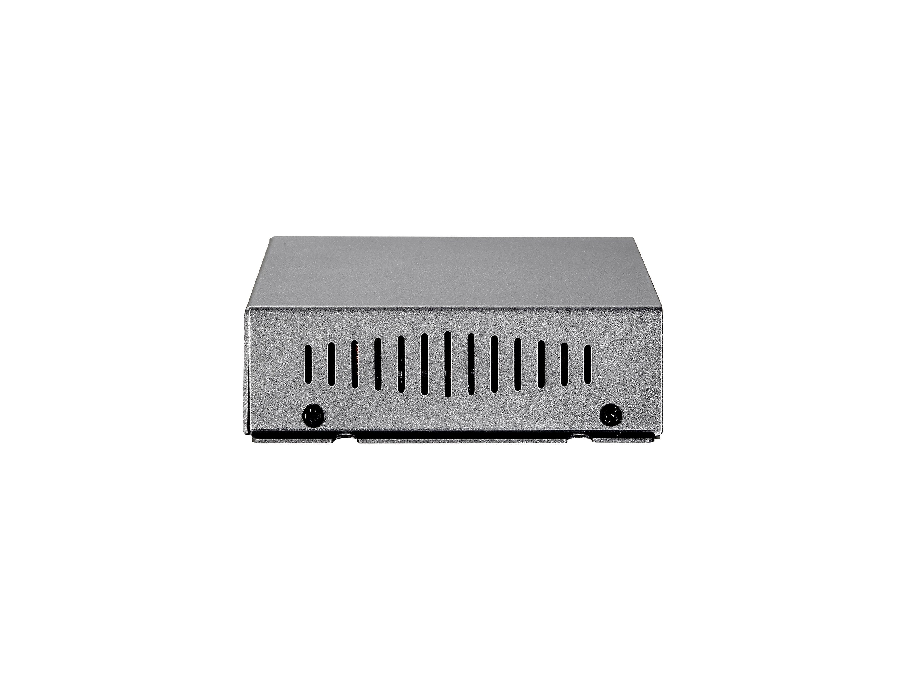 Levelone Repetidor Poe Gigabit, 2 Puertos, Cascade, 802.3at Poe+, Repetidor De Red, 100 M, 1000 Mbit/S, 10/100/1000base-T(X), Ieee 802.3,Ieee 802.3ab,Ieee 802.3af,Ieee 802.3at,Ieee 802.3u,Ieee 802.3x, Negro