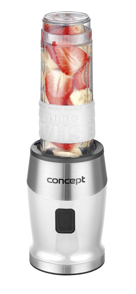Batidora Concept Sm3391 1,2 L De Vaso 700 W Acero Inoxidable, Blanco