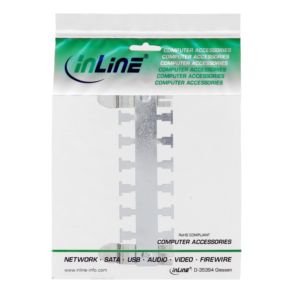Inline Carril Guía De Cables Para Montaje En Perfil Din (Ts35) Metal