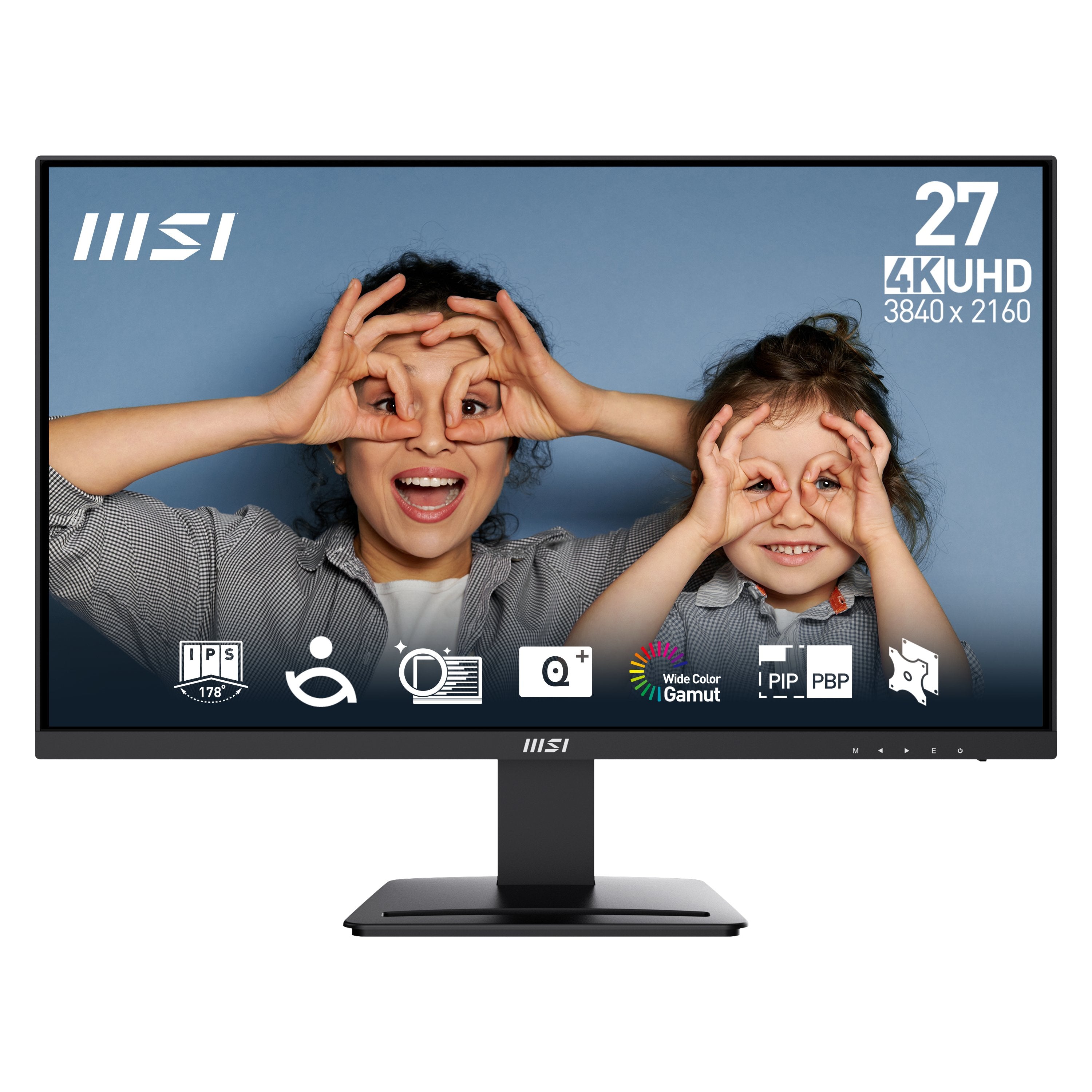 EAN 4711377192286 - MSI Pro MP273UDE pantalla para PC 68,6 cm (27") 3840 x 2160 Pixeles 4K Ultra HD Negro imagen 1