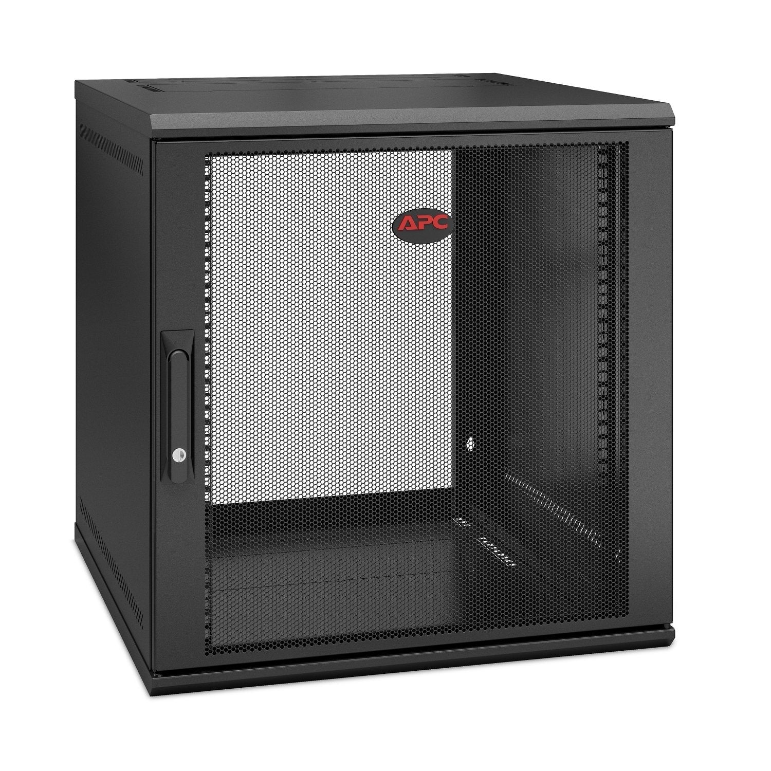 Apc Netshelter Wx 12u Single Hinged Wall-Mount Enclosure 600mm Deep Bastidor De Pared Negro