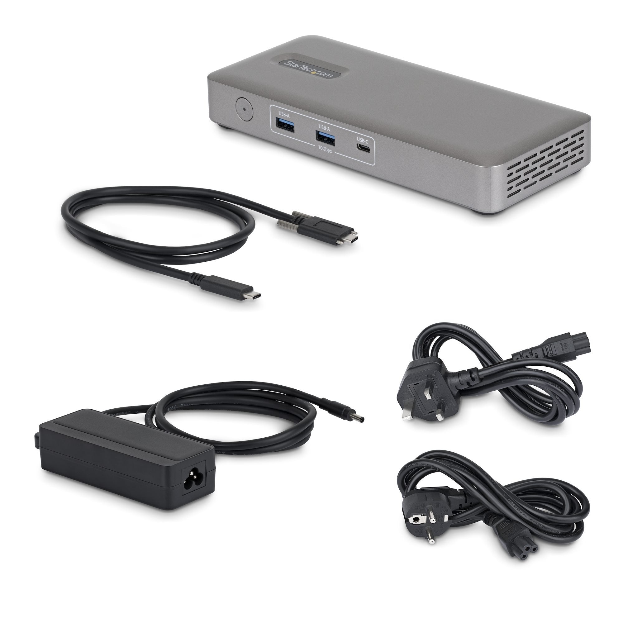 EAN 0065030921930 - StarTech.com 208UE-USB4-DOCK base para portátil y replicador de puertos Alámbrico Gris imagen 4