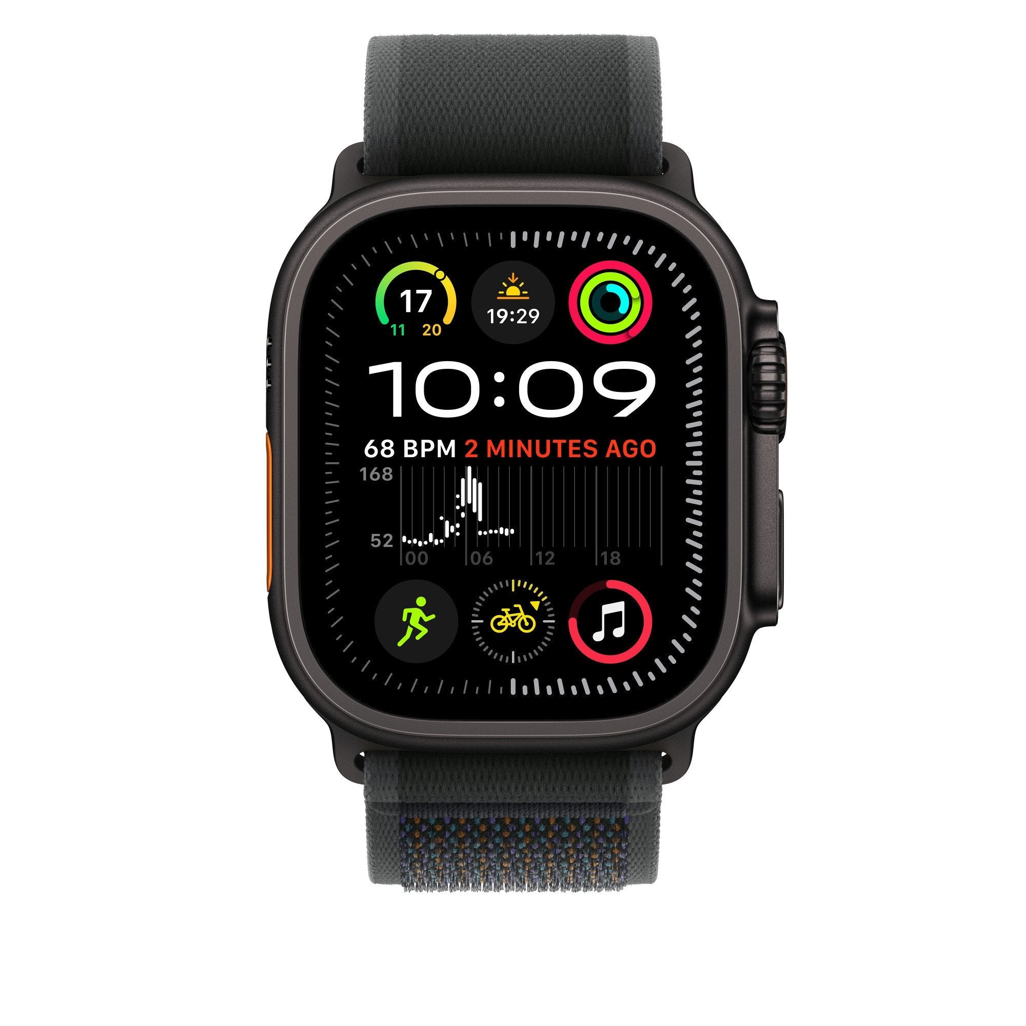 EAN 0195949774744 - Apple MYQ53ZM/A Accesorios para dispositivos vestibles inteligentes Grupo de rock Negro Nylon, Poliéster, imagen 3