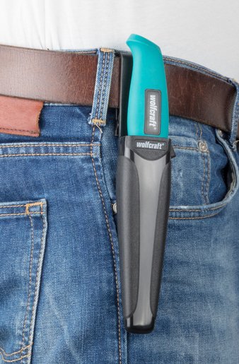 Cuchillo De Exterior Con Estuche 4086000 Wolfcraft