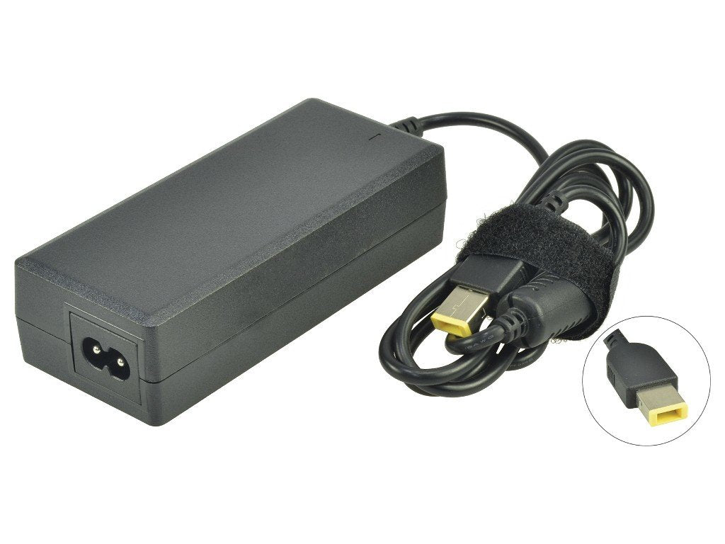 2-Power Cargador 20v 3.25a 65w Con Cable Alimentación Para Lenovo Yoga 13 Ultrabook Caa0729a