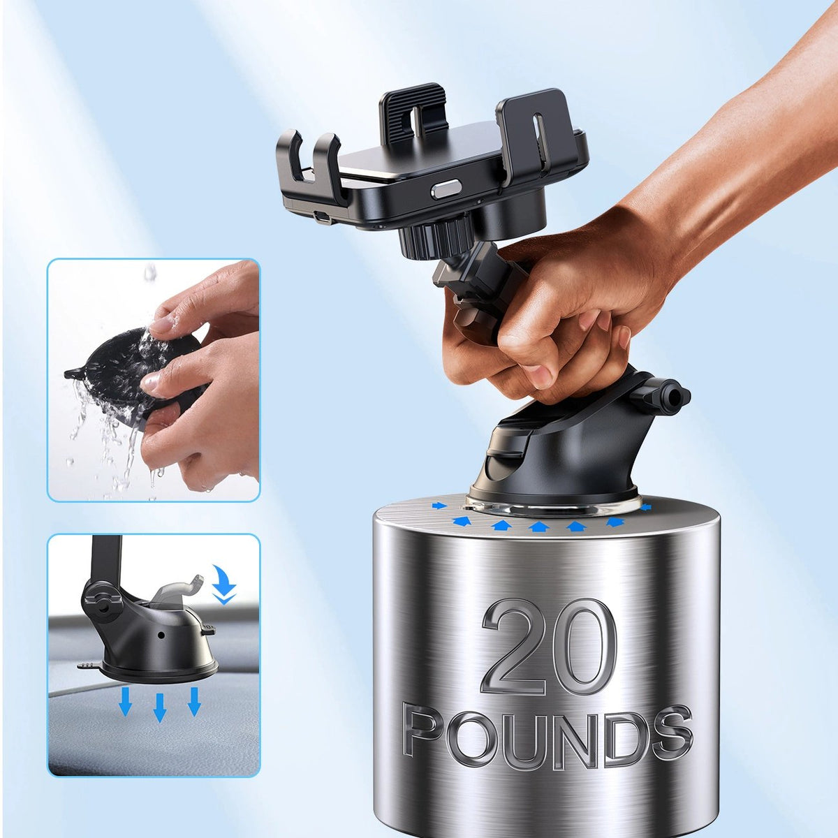 EAN 6956116702311 - JOYROOM JR-ZS219 soporte Soporte activo para teléfono móvil Teléfono móvil/smartphone Negro imagen 4