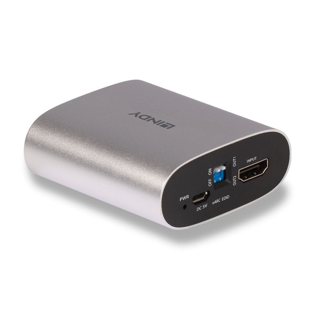 EAN 4002888383684 - Lindy 38368 convertidor de audio Negro, Plata imagen 4
