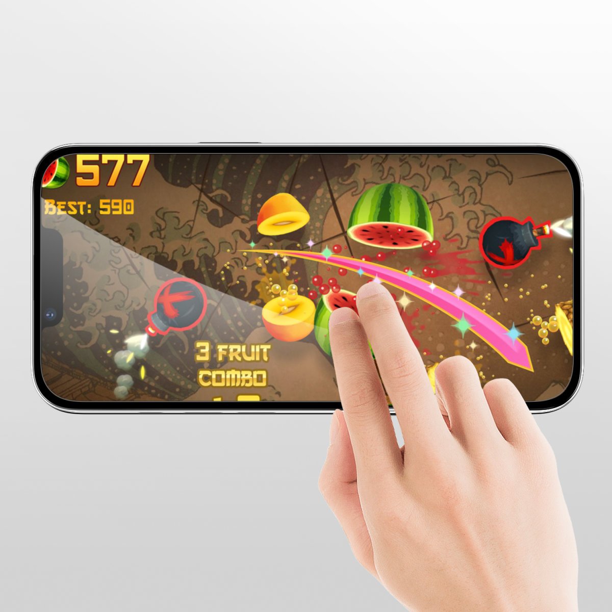 4smarts Second Glass Privacy Mit Montagerahmen Iphone 16e