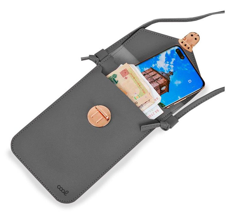 EAN 8434847056159 - COOL Accesorios 8434847056159 funda para teléfono móvil 17 cm (6.7") Funda cartera Gris Oscuro imagen 6