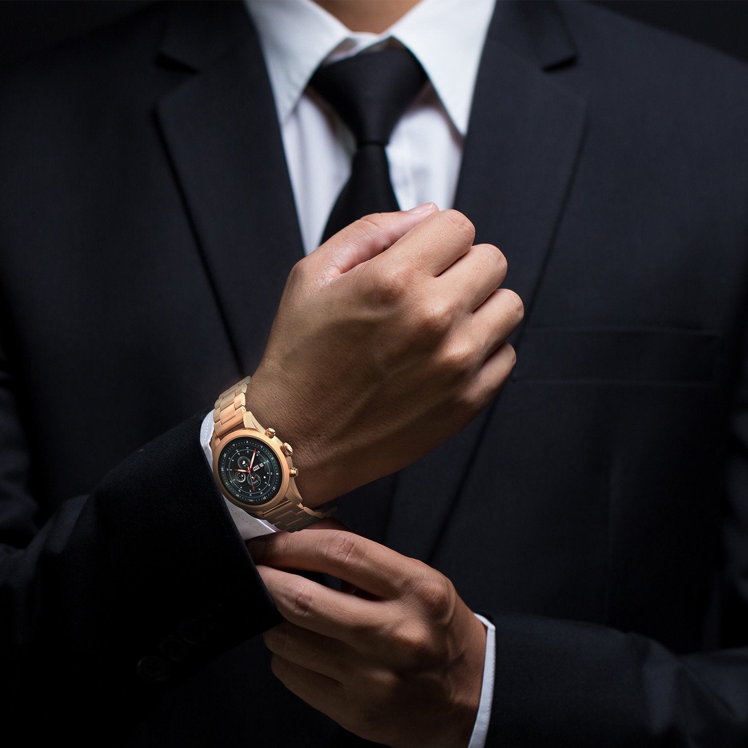 Smartwatch Forever Verfi Sw-800 Notificaciones Frecuencia Cardíaca Dorado