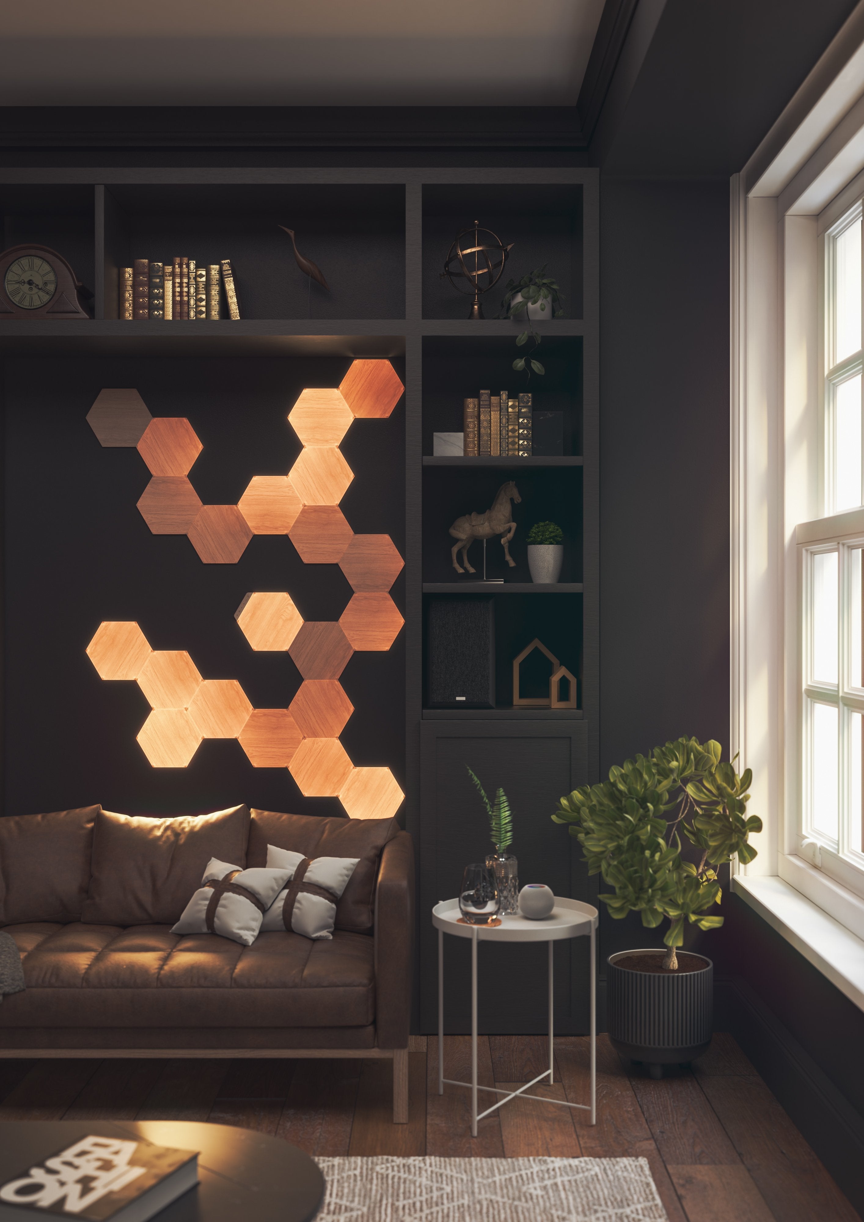 Panel Led Nanoleaf Elements Hexagons Starterkit 13pk