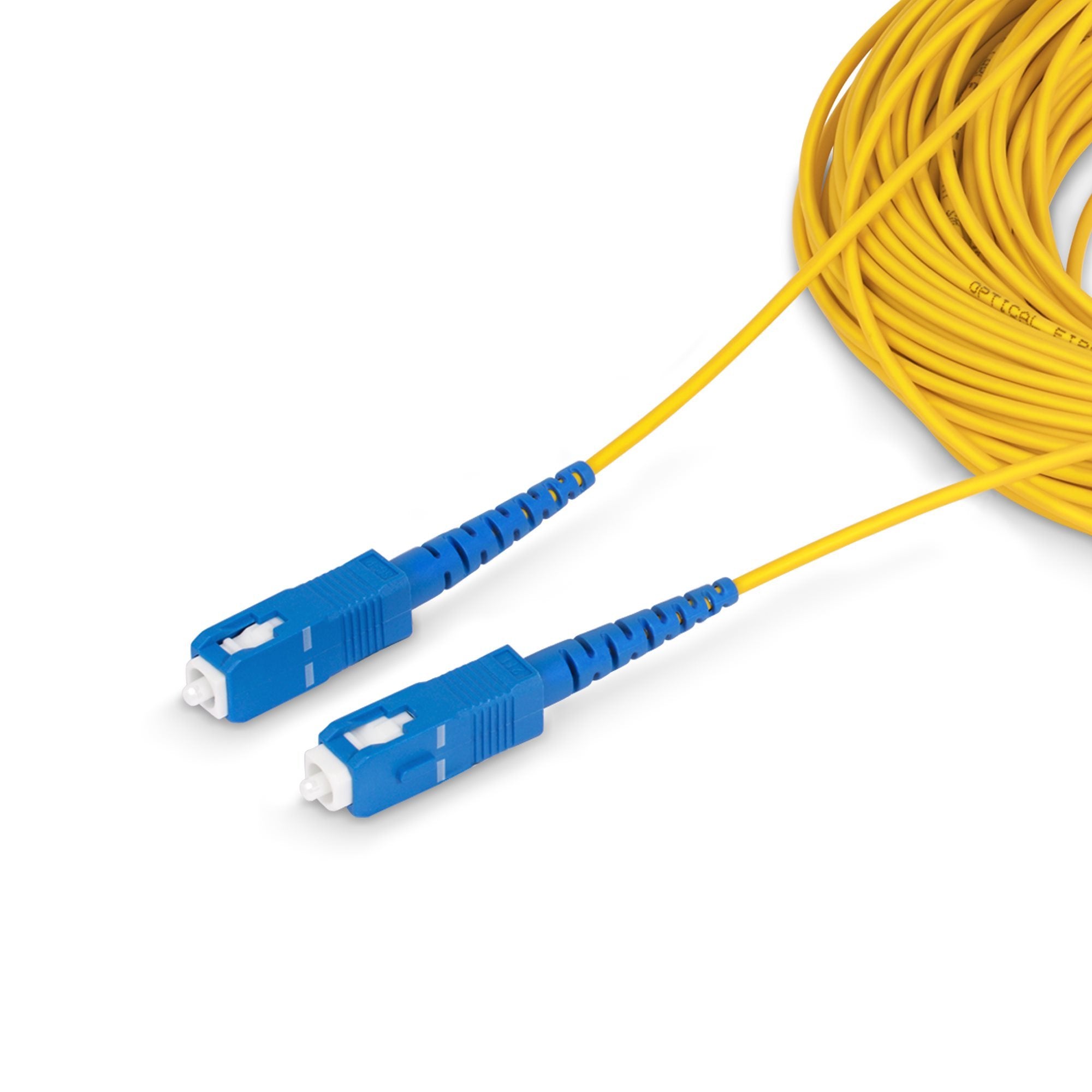 Startech.Com 100meter Lwl Cable De Red Sc Sc Upc Singlemode Os2 Simplex 9 125um 40g 100g Lszh Glasfasercable