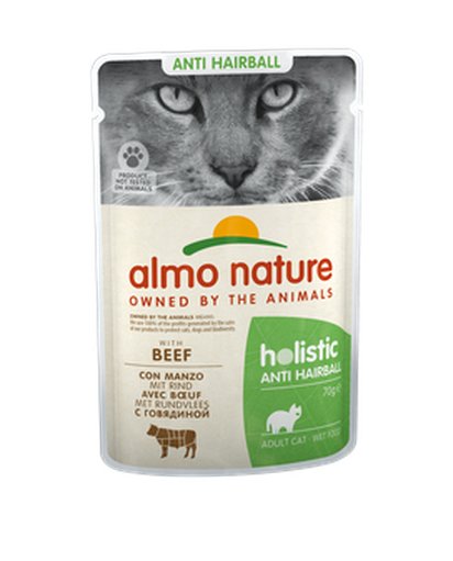Almo Nature Anti Hairball Carne 70g