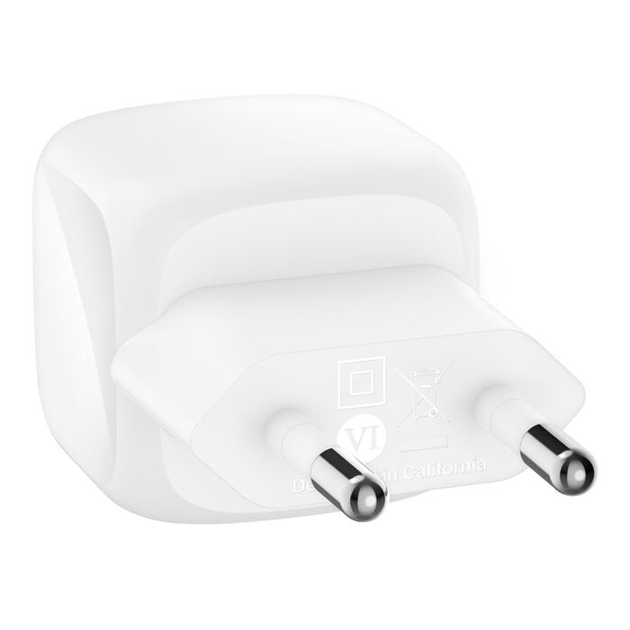 Cargador De Refuerzo Belkin Usb-C/Usb-C De 30 W, Pd, Ws+Kab.Wca008kq1mwh-B6