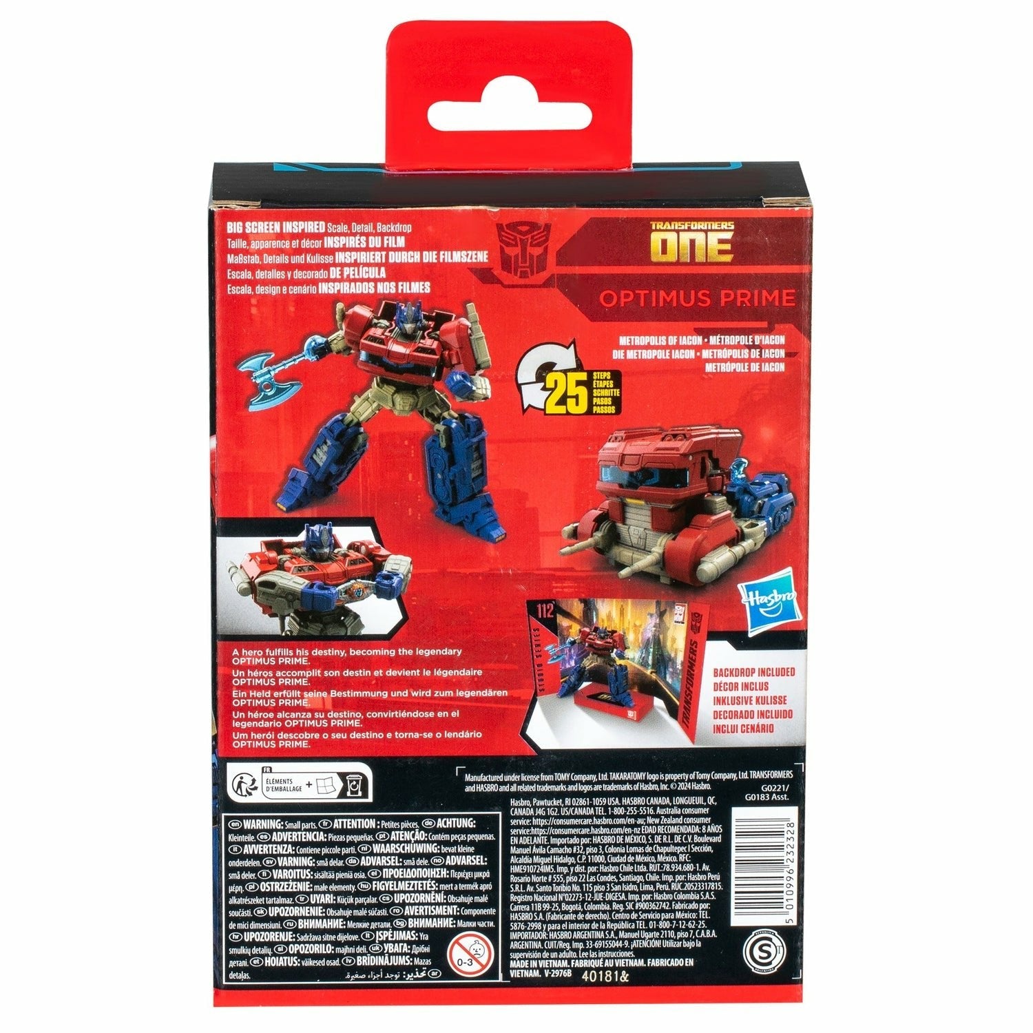 Figura Optimus Prime 112 Fig. 11 Cm Transformers One Studio Series