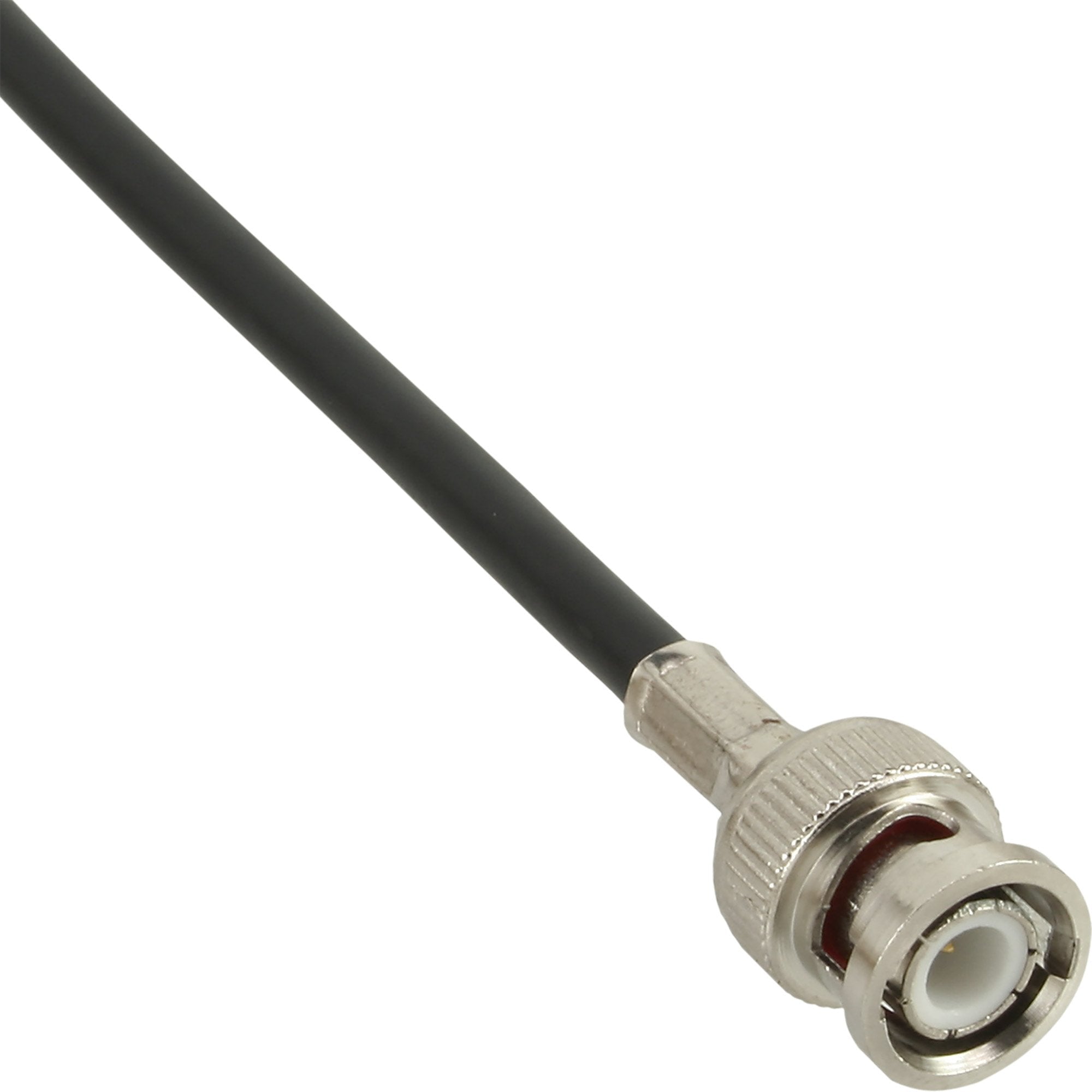 Enchufe De Crimpado Bnc Inline Para Cable De Video Rg59