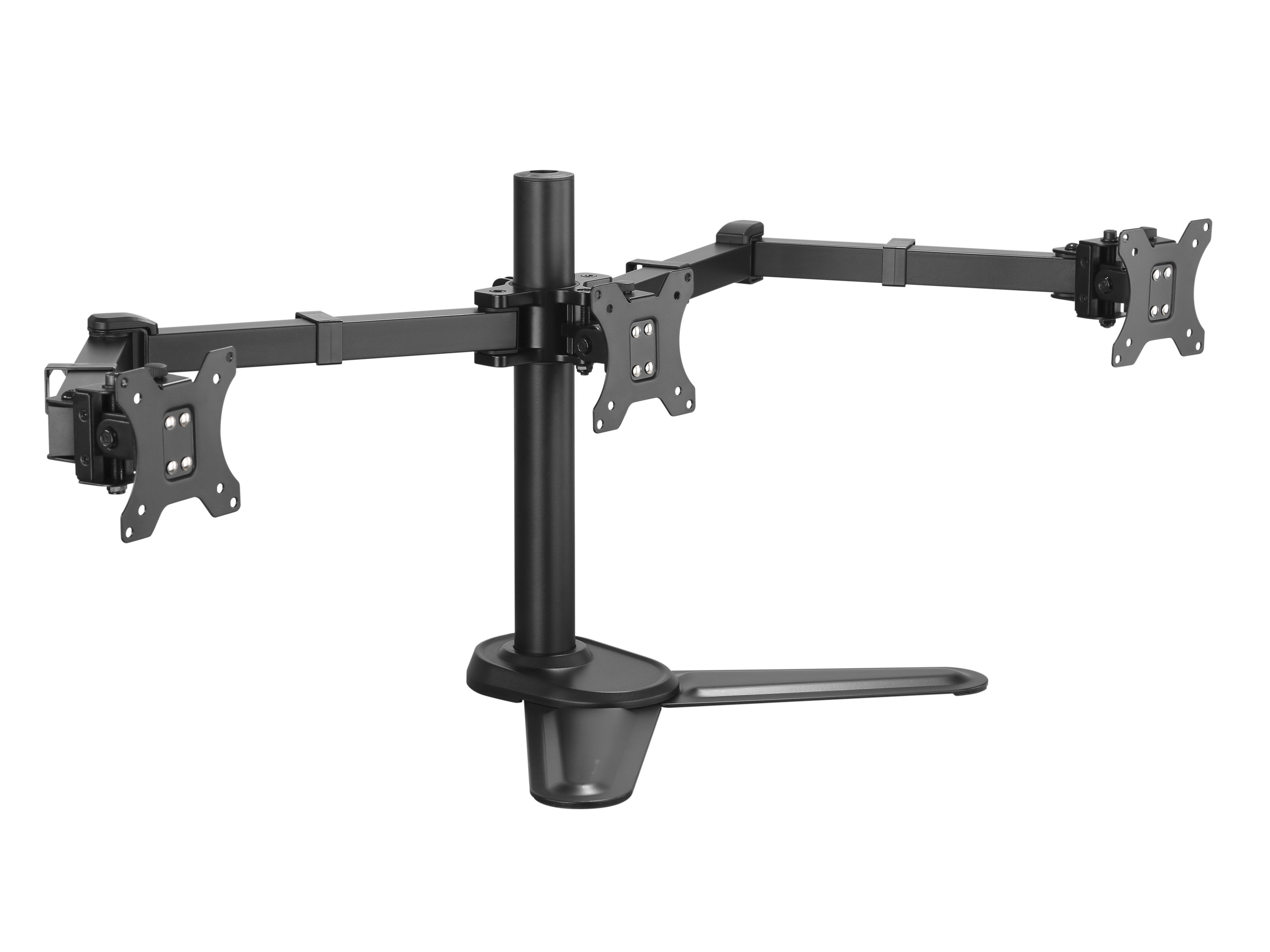 Soporte Pantalla Sobremesa 13-27 Doble Brazo Soporta 3 Monitores Vesa Standard Hasta 8kg