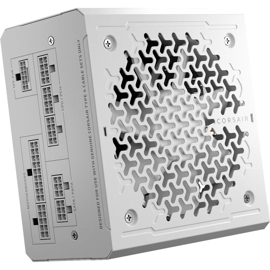 Fuente Aliment Corsair Rm750e (2025) 80+ Gold Full Modular Atx 3.0 750 Watt Blanca Cp-9020292-Eu