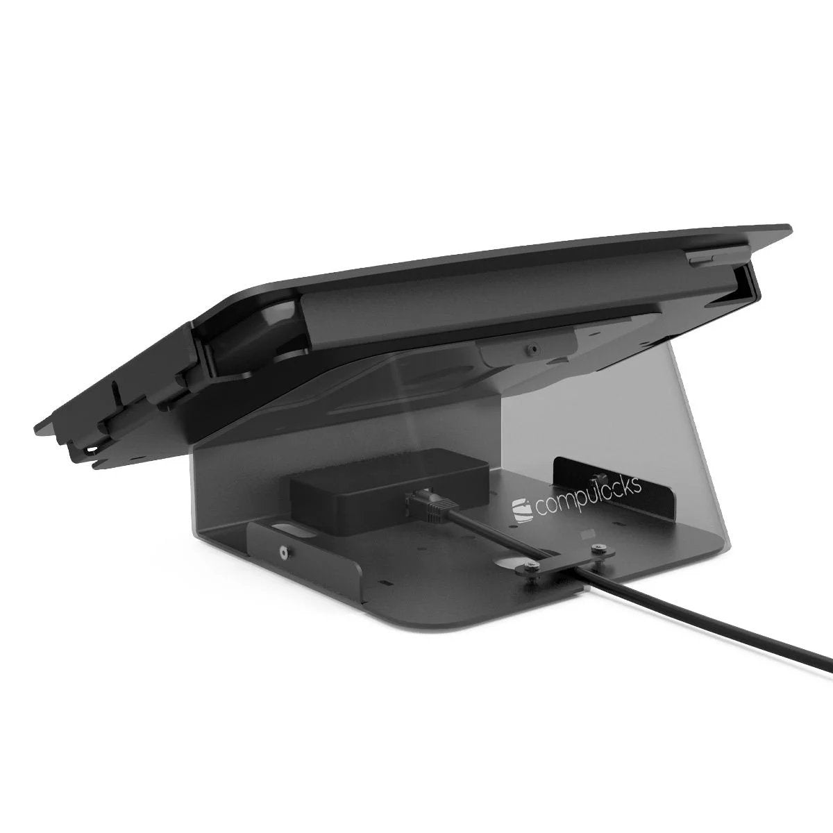 Compulocks Ipad 10th-11th (A16) Gen Space Enclosure Av Conference Room Capsule Black Base Ángulo De Visión De 25° Para Pc Tablet Fijo Bloqueable Aluminio De Alta Calidad Acero Negro Tamaño De Pantalla: 10.9" Interfaz De Montaje: 100 X 1
