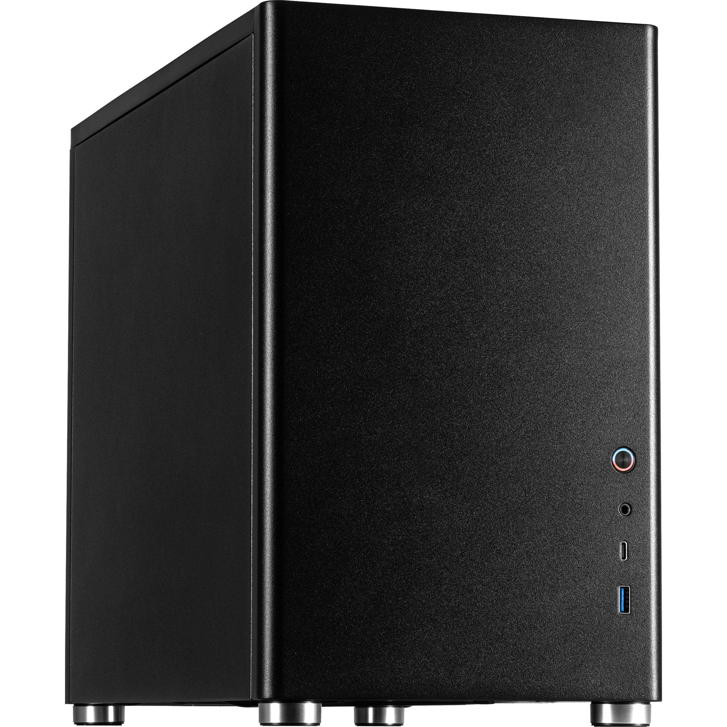 EAN 4260455648448 - Inter-Tech X2 Duplex Micro Torre Negro imagen 1
