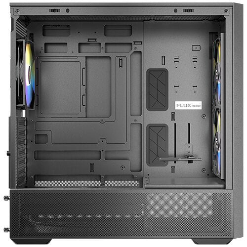 Caja Antec Flux Rear Atx Argb Negra
