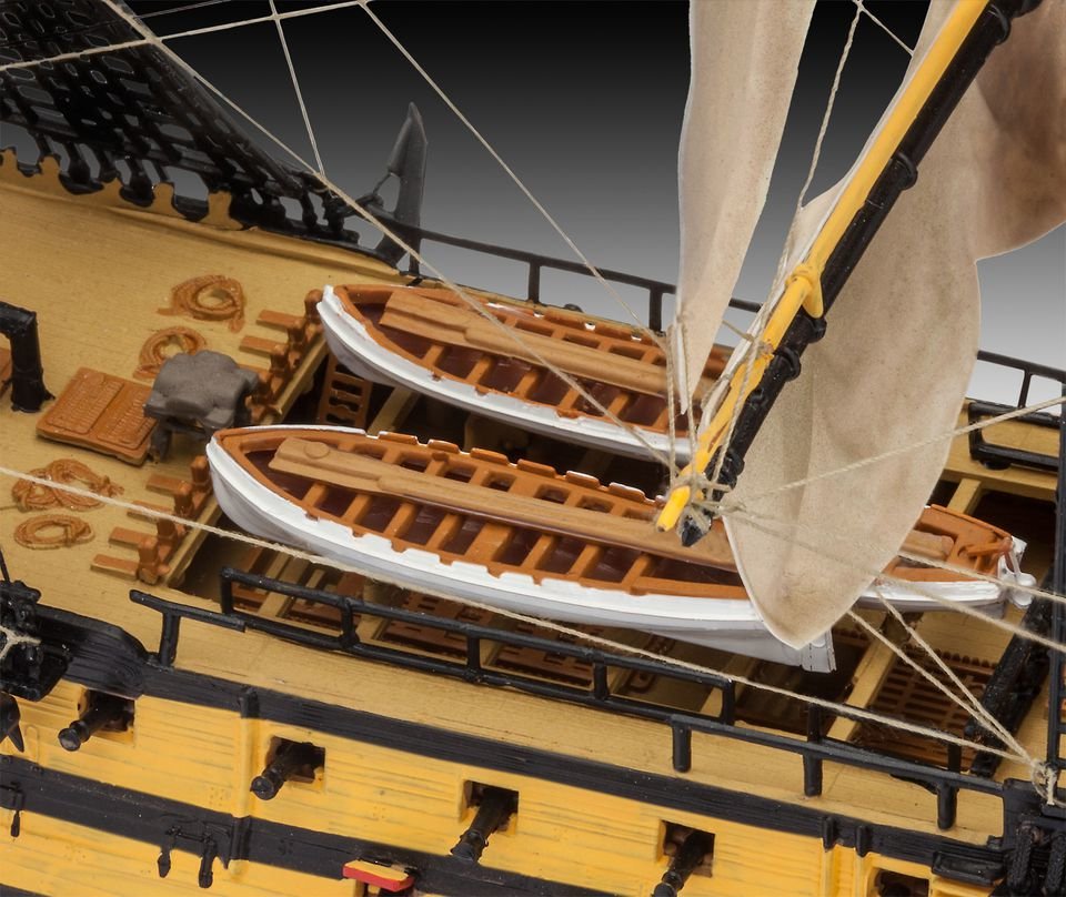 EAN 4009803057675 - Revell Battle of Trafalgar Maqueta de navío de vela Kit de montaje 1:225 imagen 7