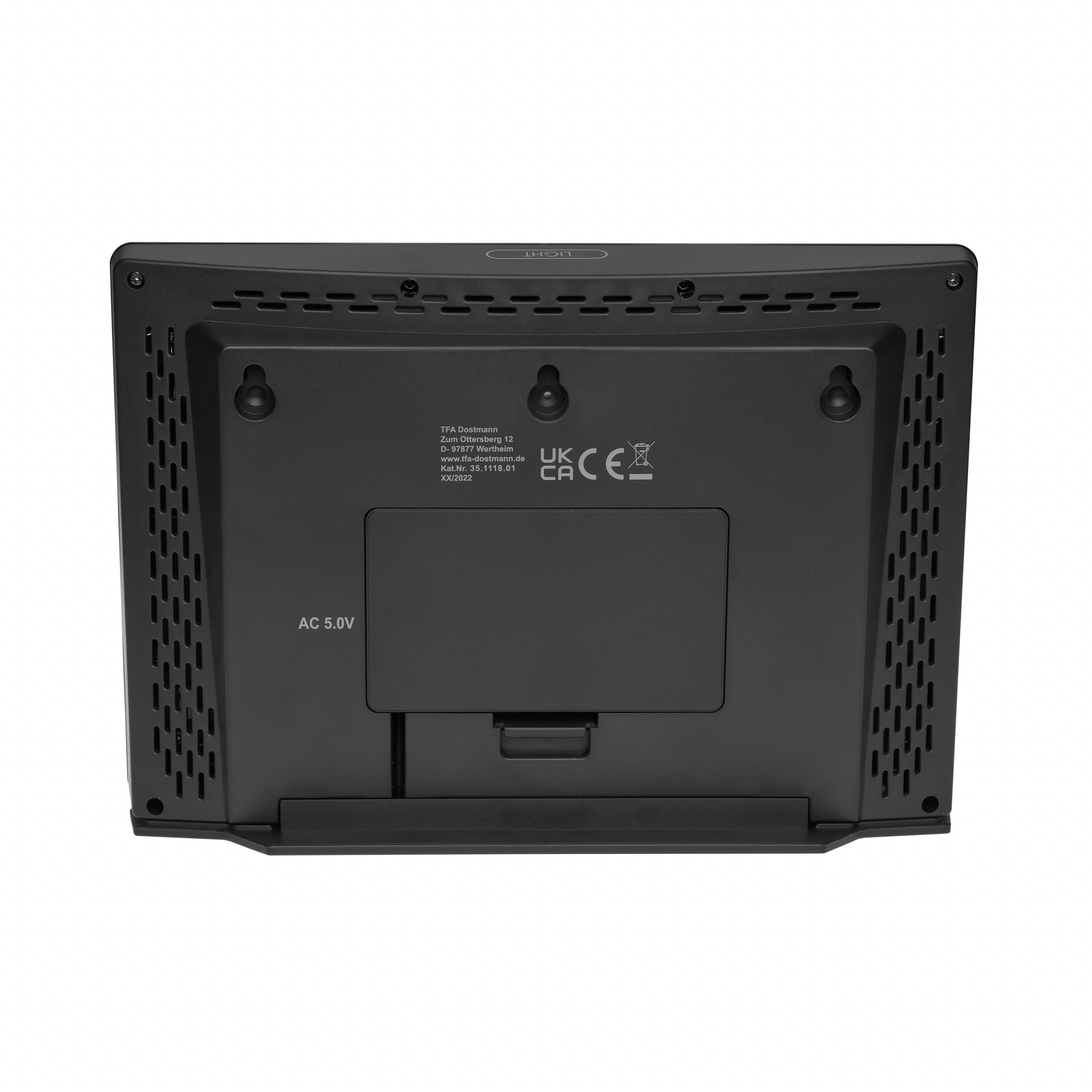 Tfa 35.1118.01 Estación Meteorológica Radio Season Negra