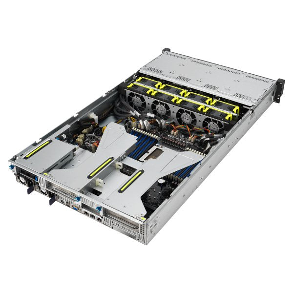 Platforma Asus Rack (2u) Rs520a-E12-Rs12u Amd Epyc 9004 (12x Nvme, 2xm.2, 2xgpu, 2x1gbe, Ipmi, 1+1 1600w)