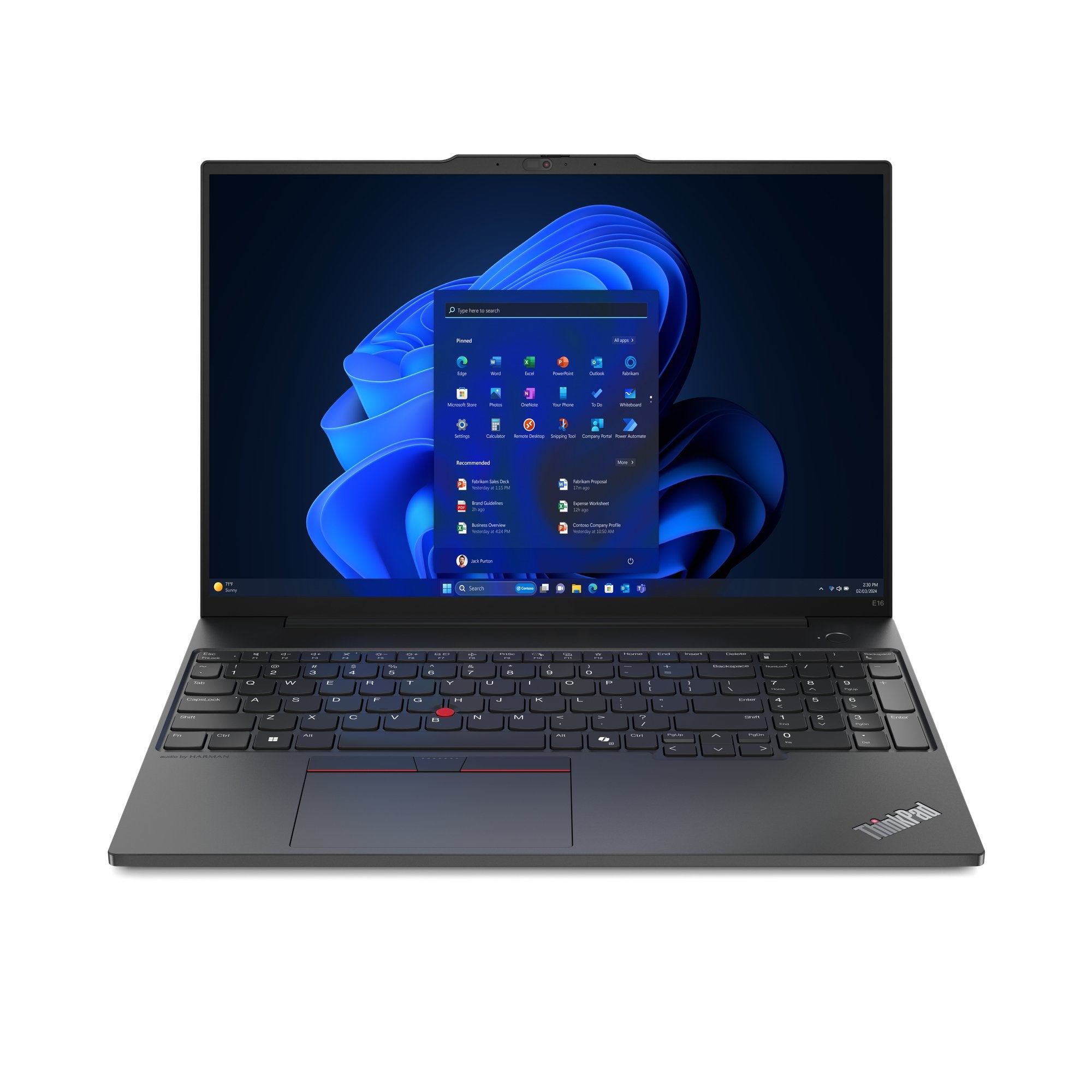 EAN 0198153026173 - Lenovo ThinkPad E16 Gen 2 (AMD) AMD Ryzen™ 5 7535HS Portátil 40,6 cm (16") WUXGA 16 GB DDR5-SDRAM 512 GB imagen 1