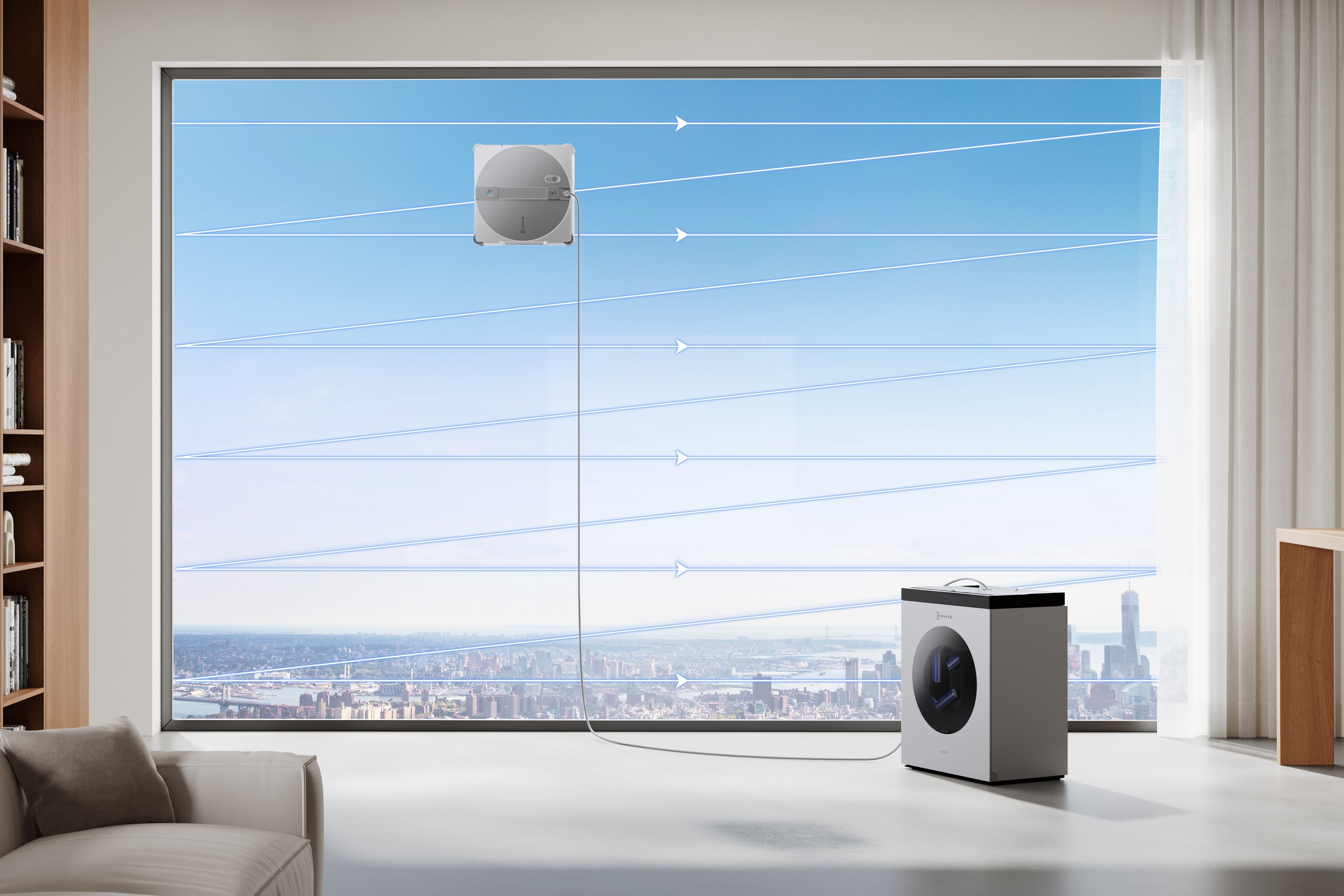 Ecovacs Winbot Silver W3 Omni (Winbot W3 Omni)